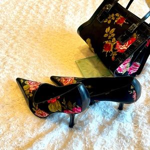 Karen Millen England Bag & Matching Shoes size 39 Beautiful